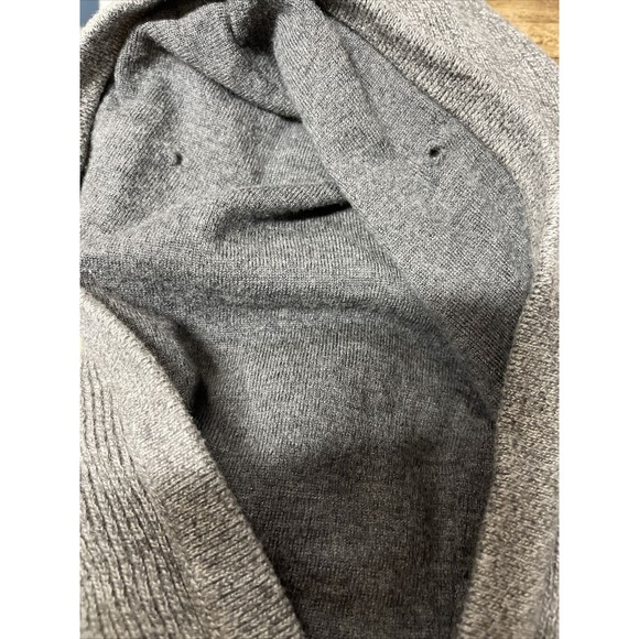Banana Republic Sweater Grey Size Medium Knit Ribbed Long Sleeve Medium - Picture 12 of 12